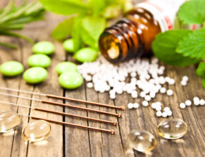 Natural healing alternative medicine